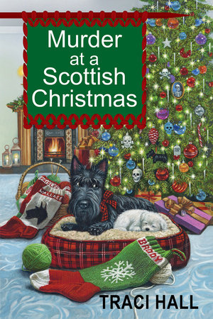 Murder at a Scottish Christmas Paperback by Traci Hall