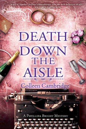 Death Down the Aisle Hardcover by Colleen Cambridge