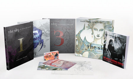 The Sky: The Art of Final Fantasy Boxed Set (Second Edition) Boxed Set by Illustrations and text by Yoshitaka Amano