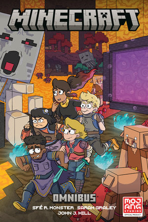 Minecraft Omnibus Volume 1 Paperback by Written by Sfé R. Monster and illustrated by Sarah Graley