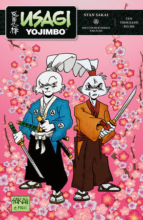 Usagi Yojimbo Volume 41: Ten Thousand Plums Paperback by Written, illustrated, and lettered by Stan Sakai. Colored by HiFi Colour Design.