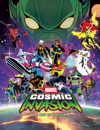 MARVEL Cosmic Invasion: The Art of the Game Hardcover by Captions by Tribute Games.