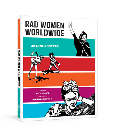 Rad Women Worldwide: 20 Mini-Posters Merchandise by Written by Kate Schatz, Illustrated by Miriam Klein Stahl