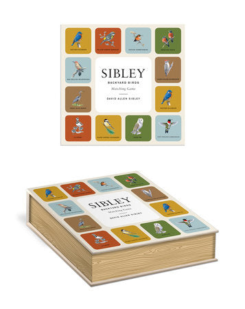 Sibley Backyard Birds Matching Game Merchandise by David Allen Sibley