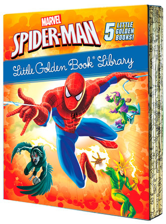 Spider-Man Little Golden Book Library (Marvel) Boxed Set by Various; illustrated by Golden Books