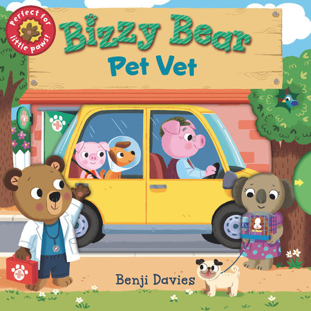 Bizzy Bear: Pet Vet Board Book by Illustrated by Benji Davies