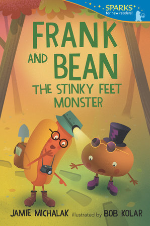 Frank and Bean: The Stinky Feet Monster Paperback by Jamie Michalak; illustrated by Bob Kolar