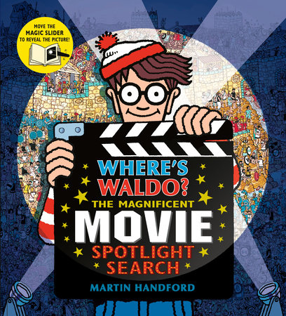 Where's Waldo? The Magnificent Movie Spotlight Search Hardcover by Martin Handford; illustrated by Martin Handford