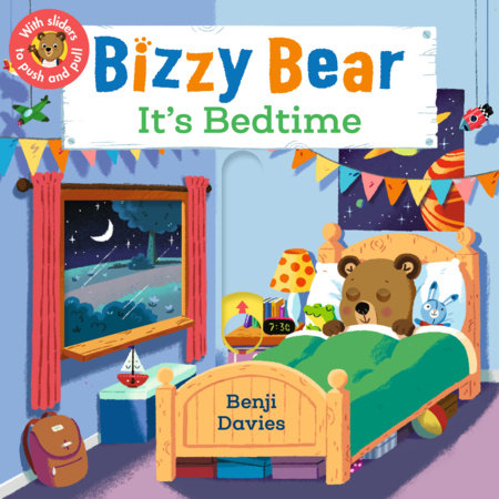 Bizzy Bear: It's Bedtime Board Book by Illustrated by Benji Davies