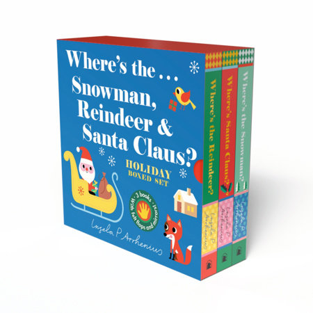 Where's the . . . Snowman, Reindeer & Santa Claus? Holiday Boxed Set Boxed Set by Illustrated by Ingela P. Arrhenius