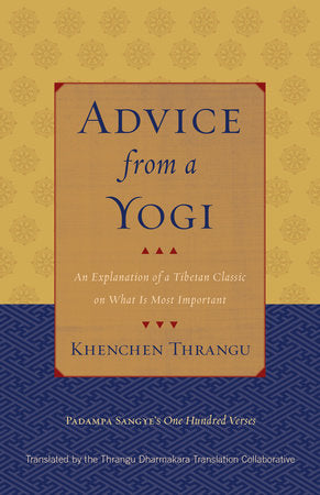 Advice from a Yogi Paperback by Khenchen Thrangu, Padampa Sangye