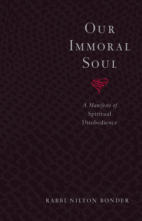 Our Immoral Soul Paperback by Rabbi Nilton Bonder