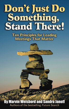 Don't Just Do Something, Stand There! Paperback by Marvin Weisbord and Sandra Janoff