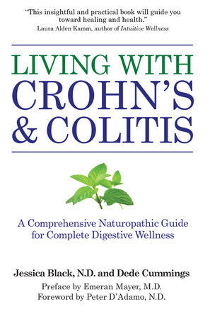 Living with Crohn's & Colitis Paperback by Jessica Black ND and Dede Cummings