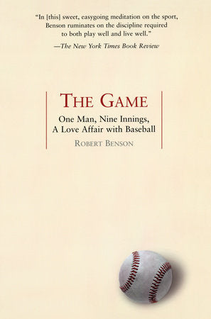 The Game Paperback by Robert Benson