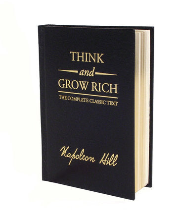 Think and Grow Rich Deluxe Edition Hardcover by Napoleon Hill