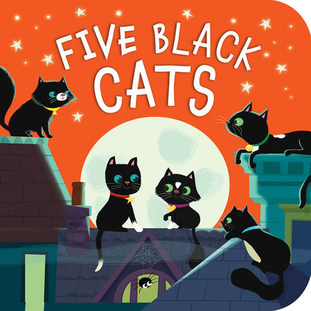 Five Black Cats BR by Patricia Hegarty; illustrated by Julia Woolf