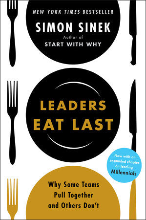 Leaders Eat Last Paperback by Simon Sinek