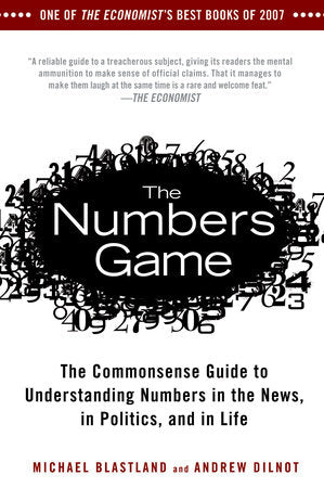 The Numbers Game Paperback by Michael Blastland