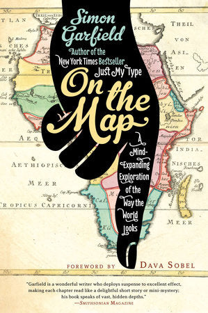 On the Map Paperback by Simon Garfield
