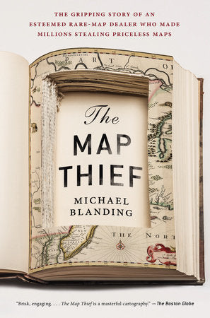 The Map Thief Paperback by Michael Blanding