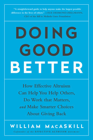 Doing Good Better Paperback by William MacAskill