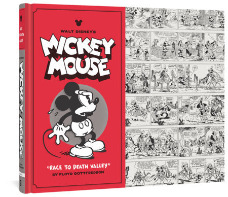 Walt Disney's Mickey Mouse Race To Death Valley Hardcover by Floyd Gottfredson