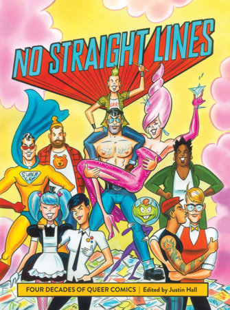No Straight Lines Paperback by Justin Hall