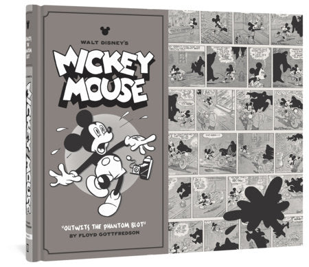 Walt Disney's Mickey Mouse Outwits The Phantom Blot Hardcover by Floyd Gottfredson