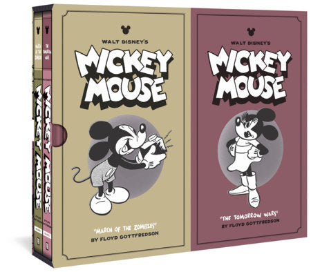 Walt Disney's Mickey Mouse Gift Box Set: March Of The Zombies and The Tomorrow Wars Hardcover by Floyd Gottfredson