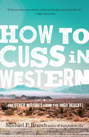 How to Cuss in Western Paperback by Michael P. Branch