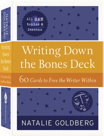 Writing Down the Bones Deck Merchandise by Natalie Goldberg