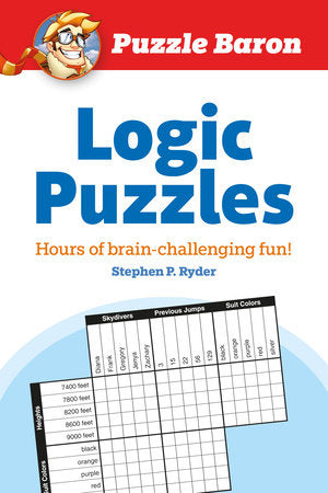 Puzzle Baron's Logic Puzzles Paperback by Puzzle Baron
