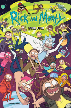 Rick and Morty Book Four Deluxe Edition Hardcover by Kyle Starks