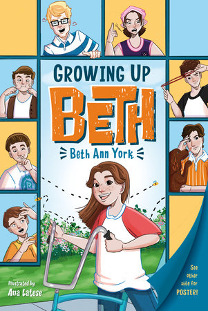 Growing Up Beth Hardcover by Beth Ann York (Author); Ana Latese (Illustrator)