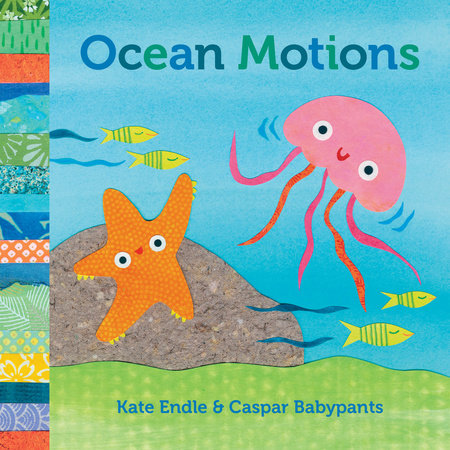 Ocean Motions Board Book by Kate Endle and Caspar Babypants