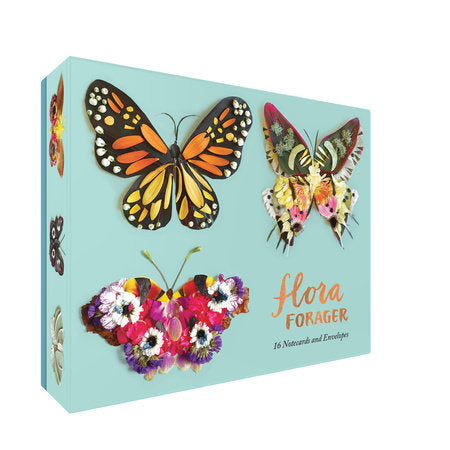 Flora Forager: Butterfly Notecards Merchandise by Bridget Beth Collins