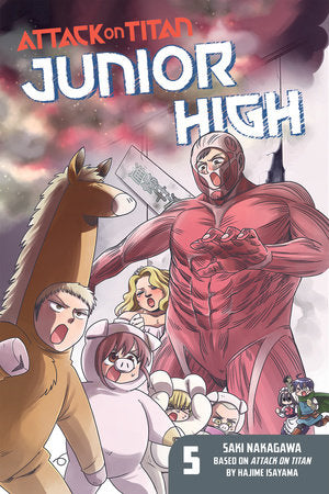 Attack on Titan: Junior High 5 Paperback by Story by Hajime Isayama; Art by Saki Nakagawa