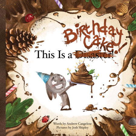 This is a Birthday Cake Hardcover by Andrew Cangelose