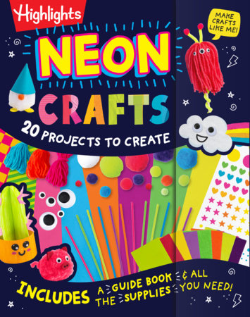 Neon Crafts Hardcover by Highlights
