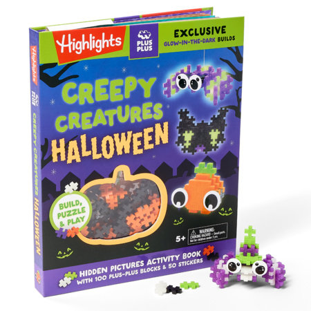 Creepy Creatures Halloween: Build, Puzzle & Play Hardcover by Highlights
