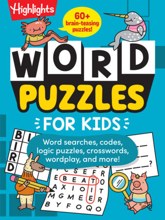 Word Puzzles for Kids Paperback by Highlights