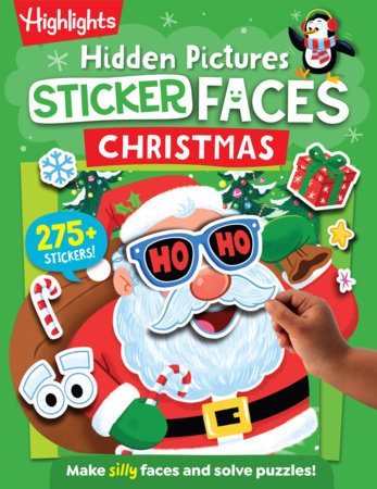 Hidden Pictures Sticker Faces: Christmas Paperback by Highlights