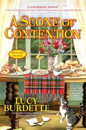 A Scone of Contention Paperback by Lucy Burdette