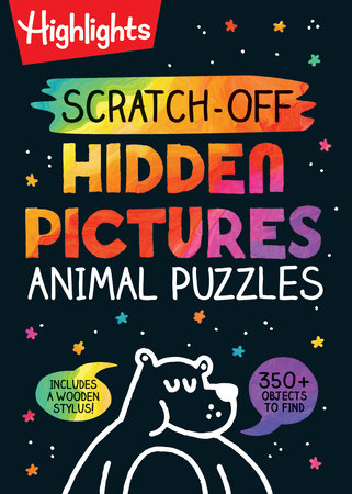 Scratch-Off Hidden Pictures Animal Puzzles Merchandise by Highlights
