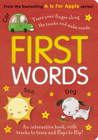 First Words Board Book by Patricia Hegarty; illustrated by Summer Macon