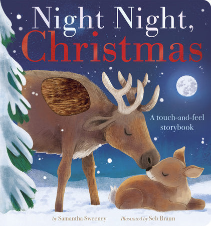 Night Night, Christmas Board Book by Samantha Sweeney; illustrated by Seb Braun