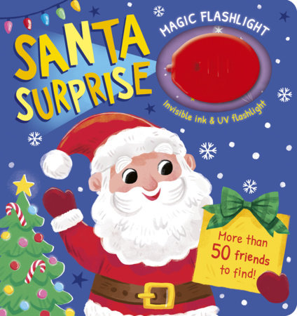 Magic Flashlight: Santa Surprise Board Book by Dee Costello; illustrated by Kathryn Selbert