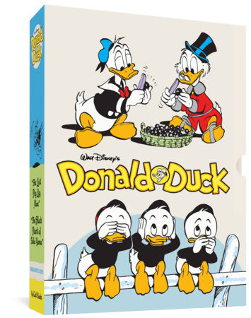 Walt Disney's Donald Duck Gift Box Set: The Lost Peg Leg Mine and The Black Pearls of Tabu Yama Hardcover by Carl Barks