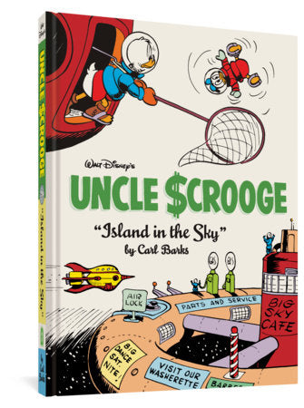 Walt Disney's Uncle Scrooge Island in the Sky Hardcover by Carl Barks